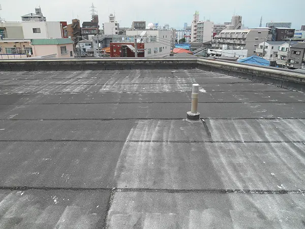 大阪市東淀川区 T様邸の屋上防水工事(施工前)