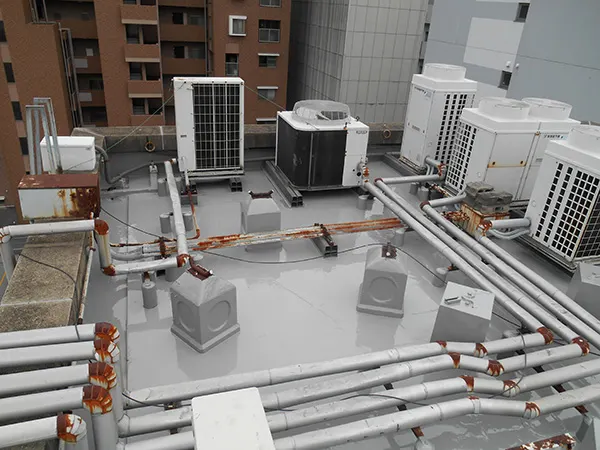 大阪市淀川区 R様邸の屋上防水工事・施工後の写真