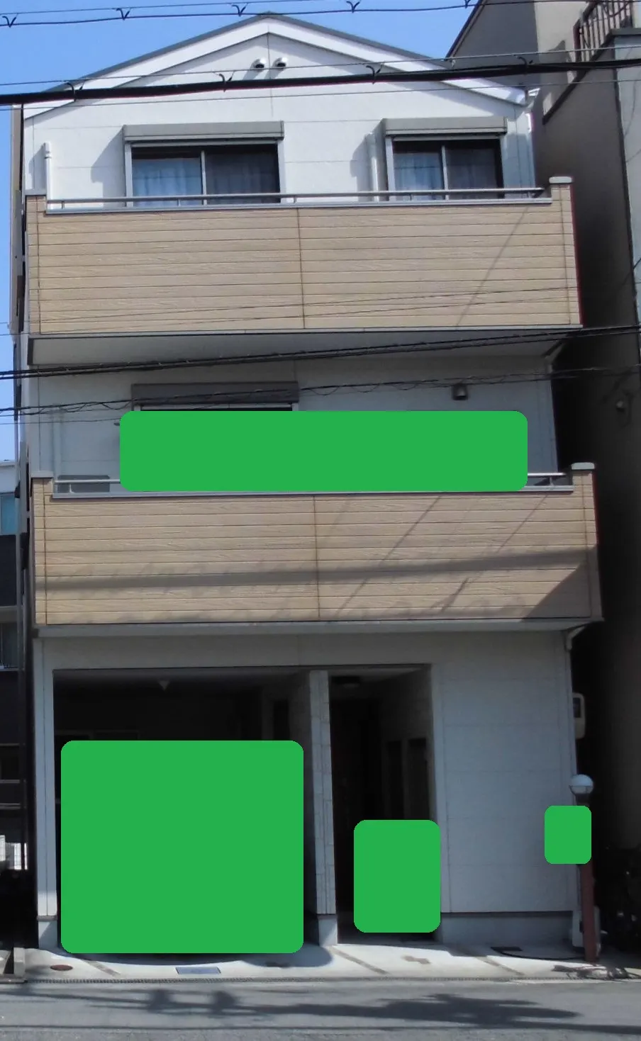 外壁塗装-兵庫県尼崎市 N様邸:施工事例54(施工前)