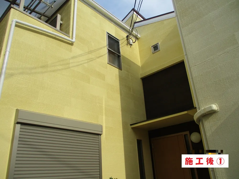 大阪市淀川区 Ｋ様邸の外壁塗装工事・施工後の写真