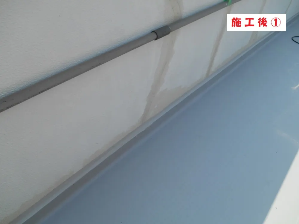 屋上防水工事-大阪市港区 K様邸:施工事例138(施工後)