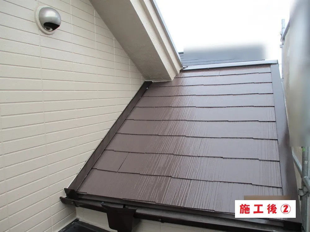 大阪市淀川区 I様邸の屋根塗装工事・施工後の写真2