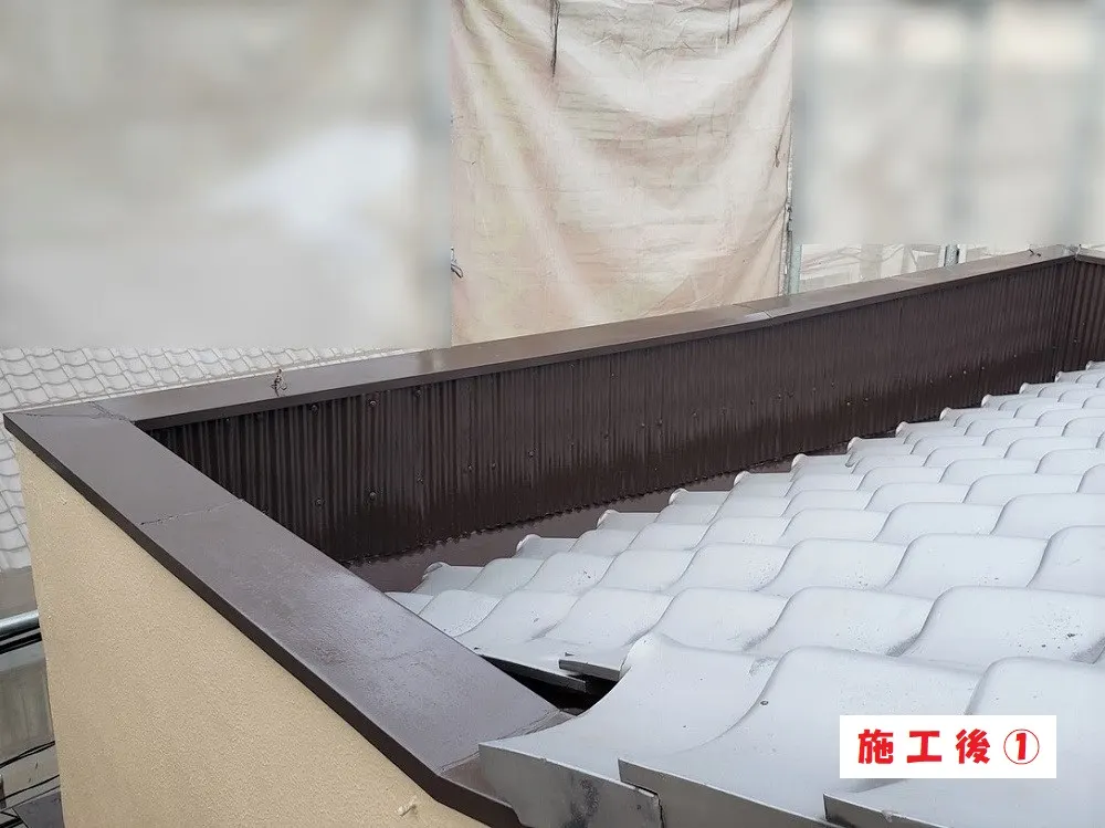 大阪市城東区 H様邸の板金塗装工事・施工後の写真