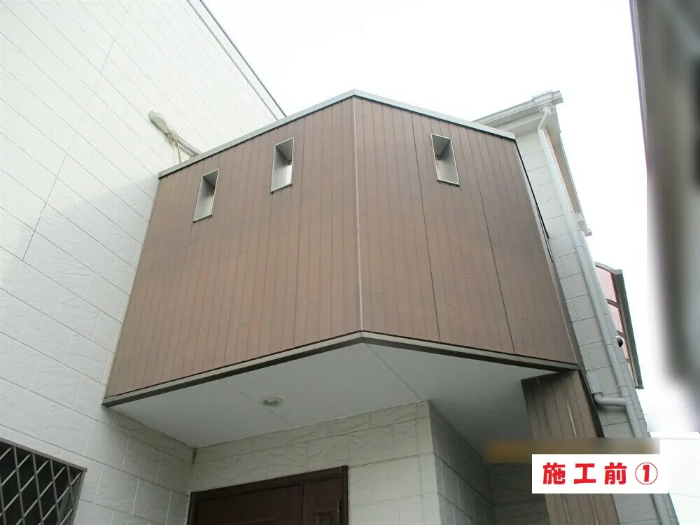 豊中市 S様邸の外壁塗装工事(施工前)