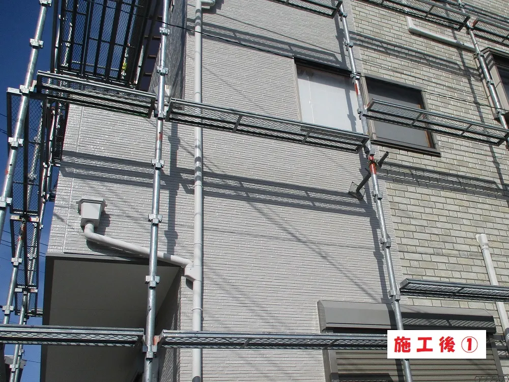 豊中市 T様邸の外壁サイディング張り替え工事・施工後の写真