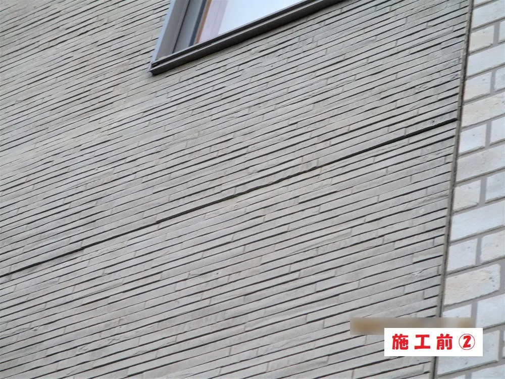 豊中市 Ｔ様邸の外壁サイディング張り替え工事・施工前の写真2