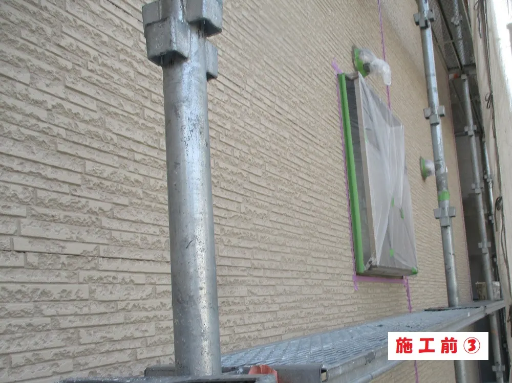 大阪市淀川区 Ｔ様邸の外壁塗装工事・施工前の写真3