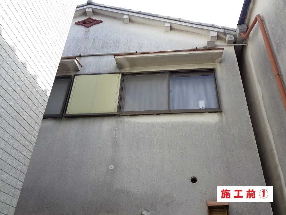 外壁塗装工事-兵庫県伊丹市 O様邸①:施工事例187(施工前)