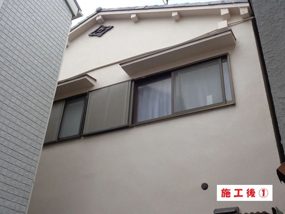外壁塗装工事-兵庫県伊丹市 O様邸①:施工事例187(施工後)