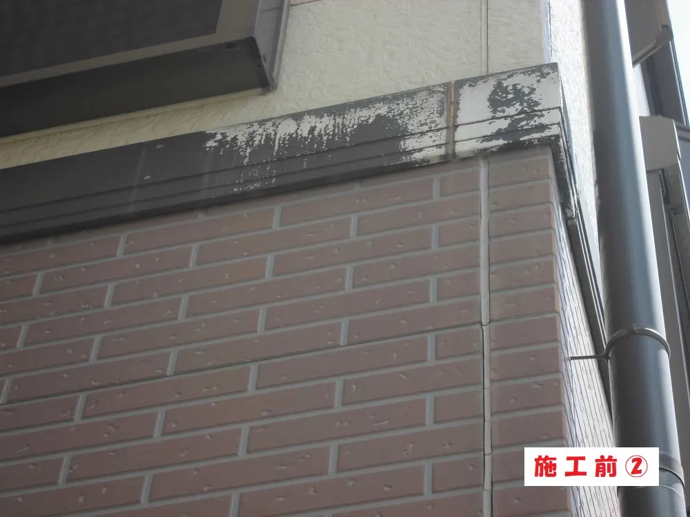 東大阪市 Ｗ様邸の外壁塗装工事・施工前の写真2
