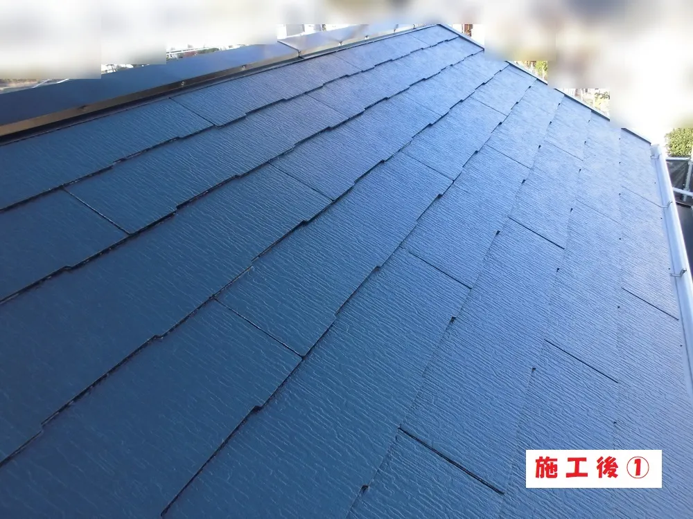 堺市 E様邸の屋根塗装工事・施工後の写真