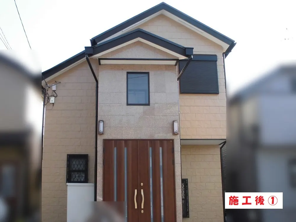 堺市 S様邸の外壁塗装工事・施工後の写真