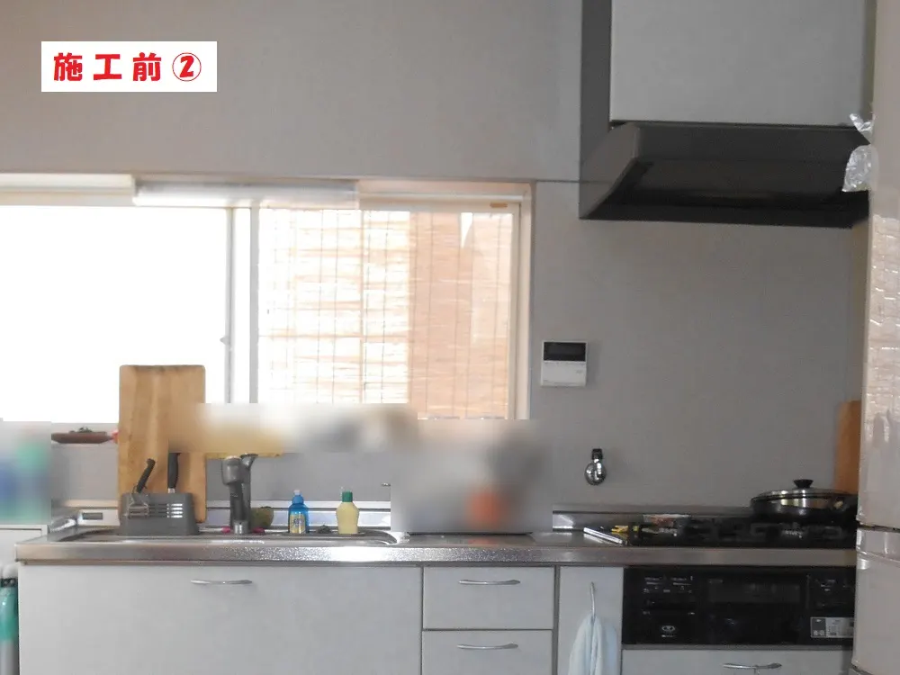 大阪市西淀川区 Ｋ様邸のキッチンリフォーム工事・施工前の写真2