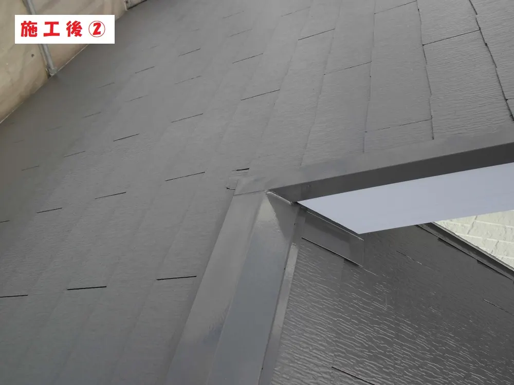 東大阪市 N様邸の屋根塗装工事・施工後の写真2