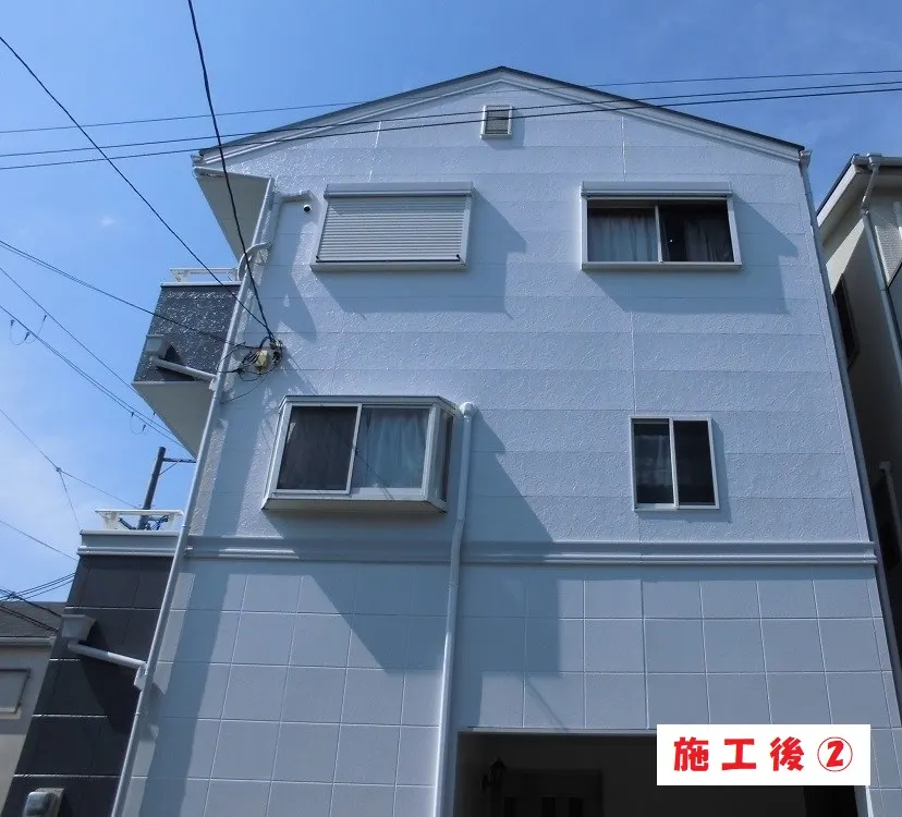 東大阪市 N様邸の外壁塗装工事・施工後の写真2