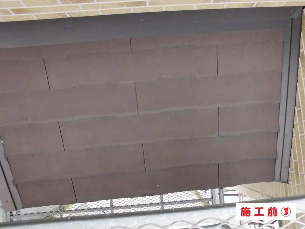東大阪市 Ｔ様邸の屋根塗装工事・施工前の写真3