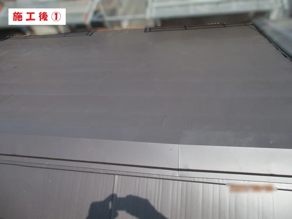 屋根葺き替え工事-大阪市住之江区 O様邸:施工事例245(施工後)