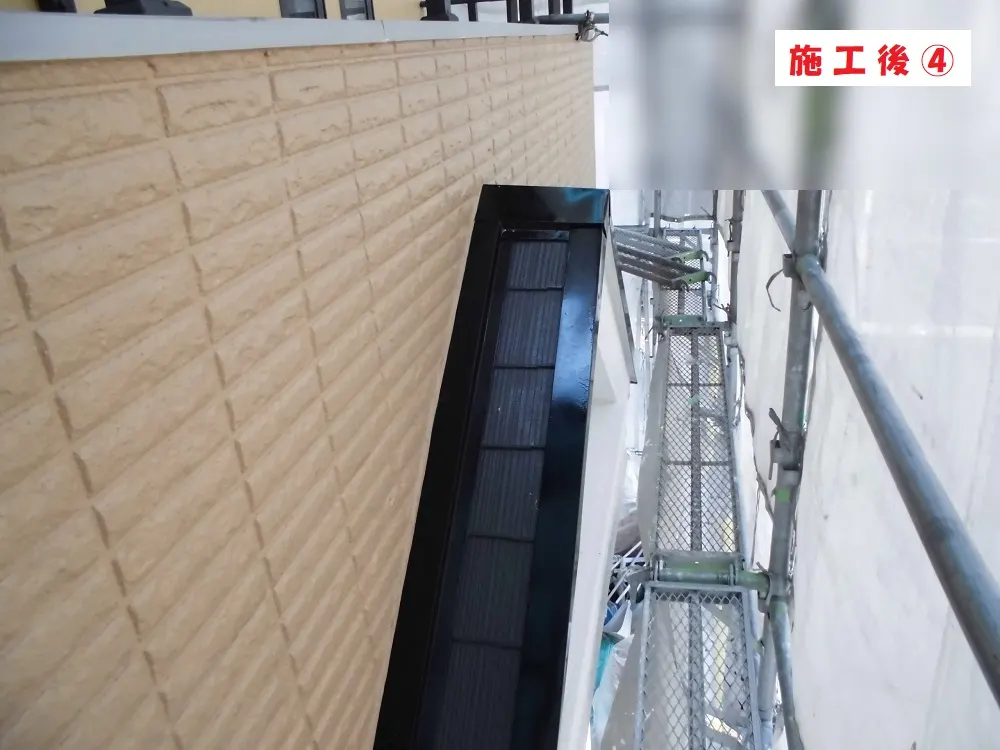 東大阪市 K様邸の屋根塗装工事・施工後の写真4