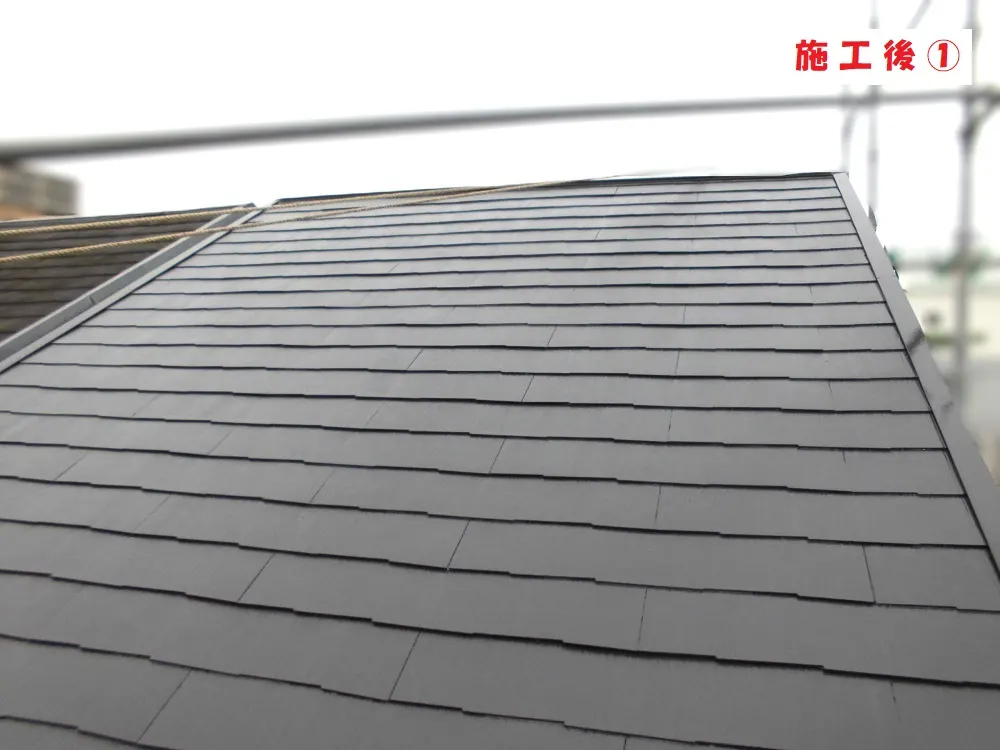屋根塗装工事-大阪市淀川区 A様邸②:施工事例252(施工後)