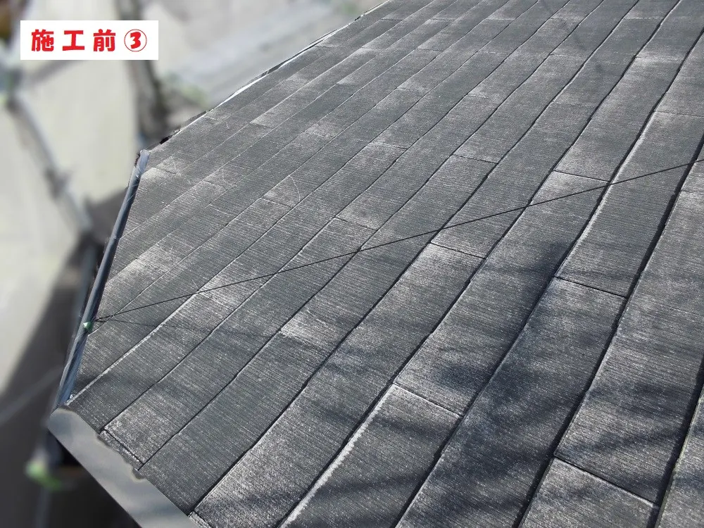 大阪市鶴見区 Ｙ様邸の屋根塗装工事・施工前の写真3