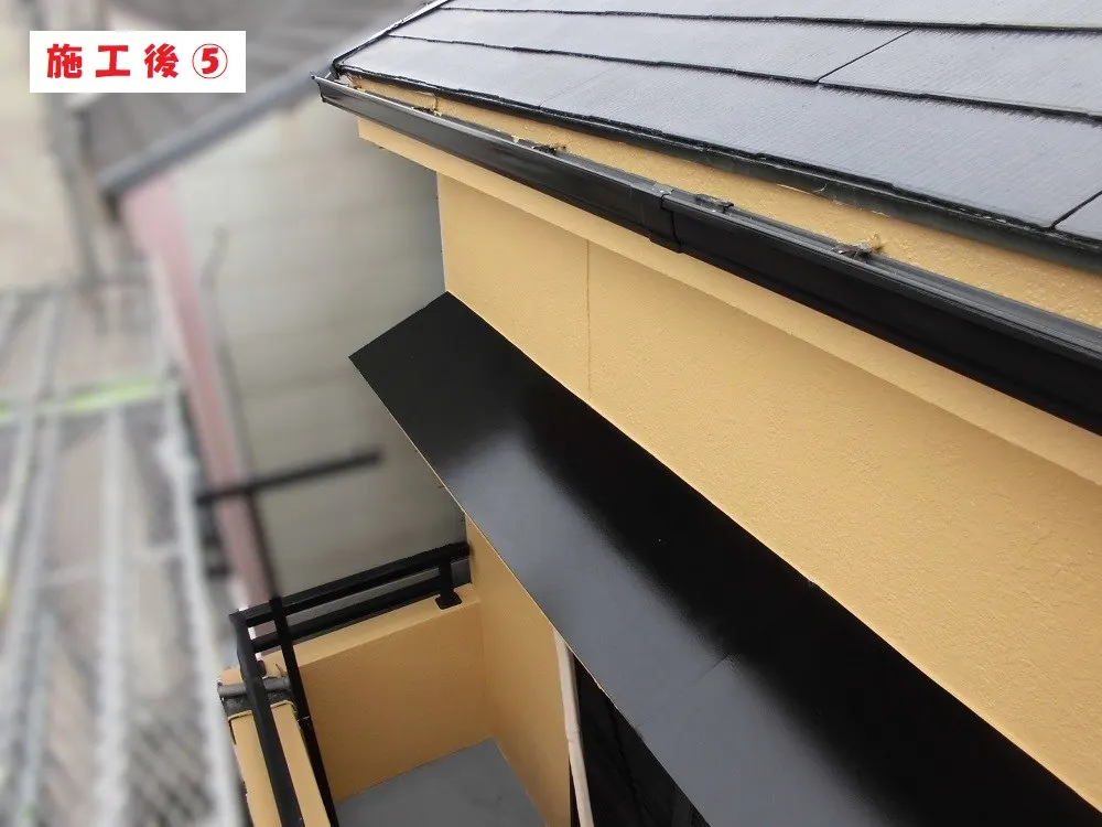 大阪市鶴見区 Y様邸の屋根塗装工事・施工後の写真5