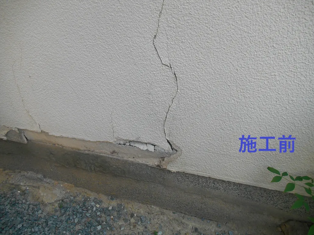 大阪市淀川区 I様邸の外壁塗装工事・施工前の写真2